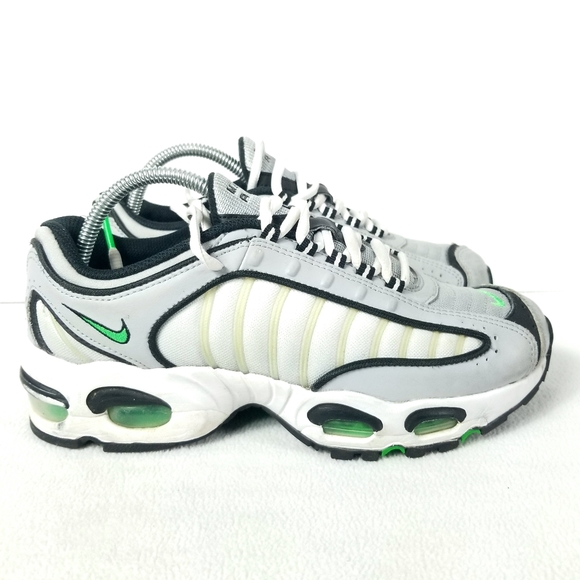 Nike Air Max Tailwind IV BQ9810-006 Wolf Grey Poison Green White Sz 7Y - Picture 1 of 11